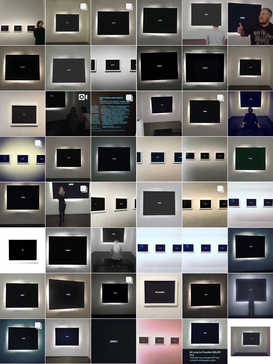 The1000yearGIF's tweet photo. ASLAP recently passed the frame number 30000. Here are some highlights along the way, documented by visitors of the exhibition at @KiasmaMuseum. Still some way to go! #gif #art #ars17 https://t.co/BI9tjhknFt