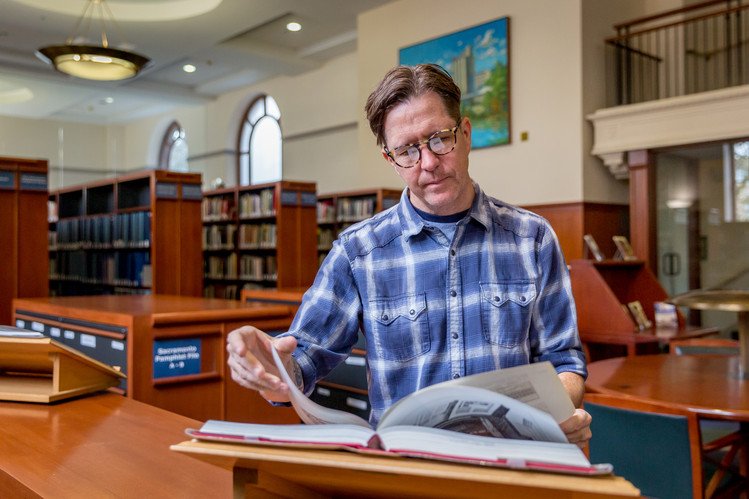 James Scott of the Sacramento Public Library.