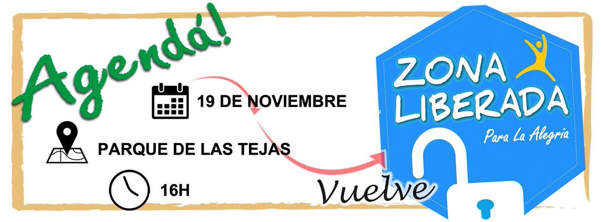 LaTrupSolidaria's tweet photo. Mañana llega una nueva Edición de Zona Liberada para la alegría. Los esperamos en el Parque Las Tejas con mucha Zumba de #LaTrup. ¡A no perdérsela! 👇👇 https://t.co/5Mjs7y3xnL
