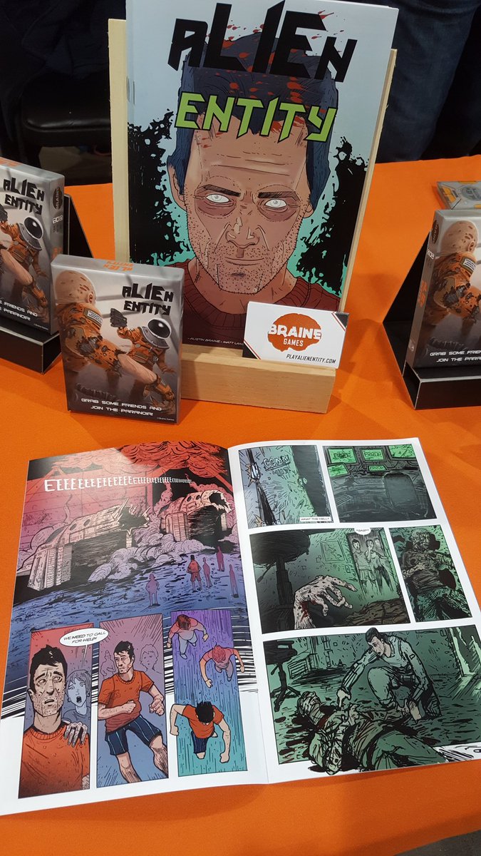 MeercatIMTX's tweet photo. @EpicSlantPress free promo comic from Braine Games! Love this! #PAXUnplugged https://t.co/jPzHyFXK1N