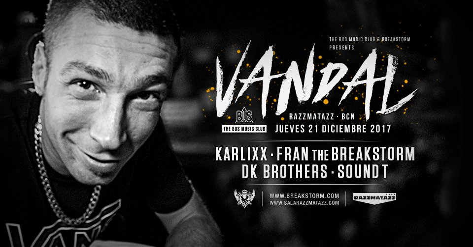 Breakstorm's tweet photo. more info soon!! #vandal #raggatek #DrumAndBass #thebusmusicclub #breakstorm #Barcelona https://t.co/7WaMWJzQ63