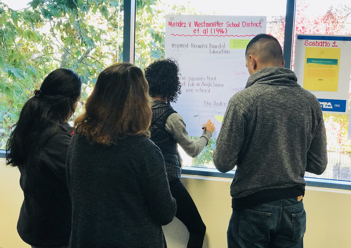 DrJacoSays's tweet photo. Our @EquitySquadSCC hosting a training today to prepare educators on how to support and #advocate for our ELLs! #WeAreCTA #EdJustice #ForALLStudents https://t.co/OaCbWIDphT