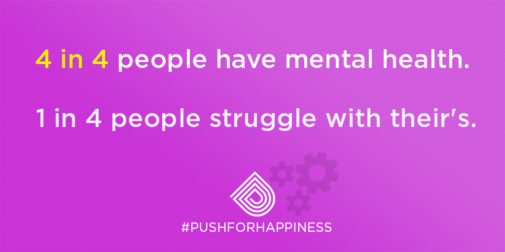 PushDoctor's tweet photo. Everyone has mental health, and just like with physical health, it can get better or worse over time. Everyone can have a bad mental health day. 🌎👫 Speak out about it: https://t.co/ydIrnC5kg6 #PushForHappiness https://t.co/wrc0NBRdrP