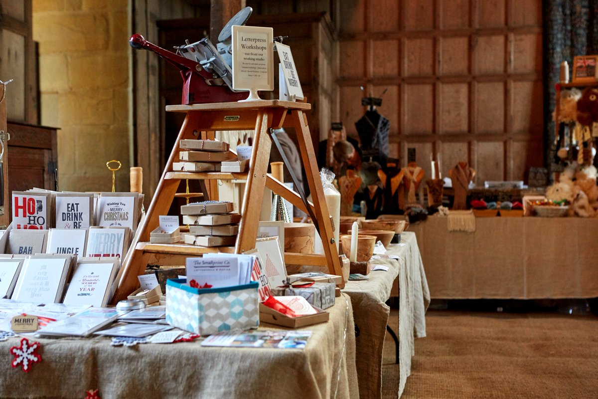 Thank you to everyone who joined us for days one and two of our Winter Artisan Market 2017! 

Tomorrow is your last opportunity to visit our biggest artisan market yet, with over 100 artisan stalls lining our historic rooms.