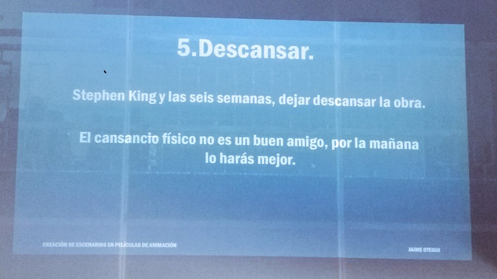 _chococrispis's tweet photo. 2- Los consejos de Jaime Otegui en #MasterclassLBA
#Modelado3D #LightboxAnimationStudios #LightboxAcademy https://t.co/yhTMQiE1zU
