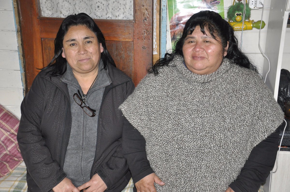 Junto a Patricia Antilef Consejo de Comunidades de Fresia
