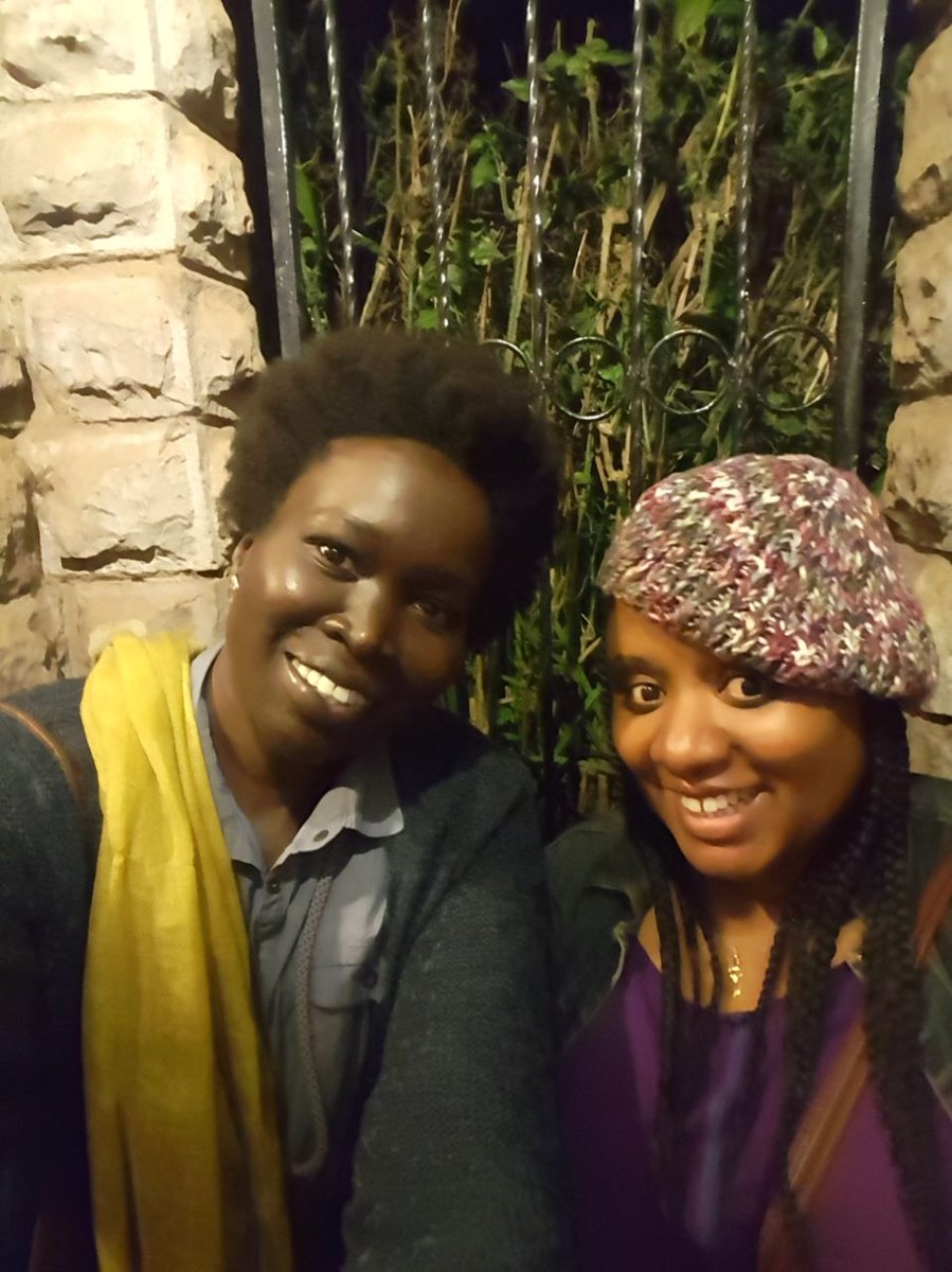 chaolafemefatal's tweet photo. #Saturdaze 
With the absolutely amazing Ms. Gak #realafricanqueen https://t.co/x602JMWIT9