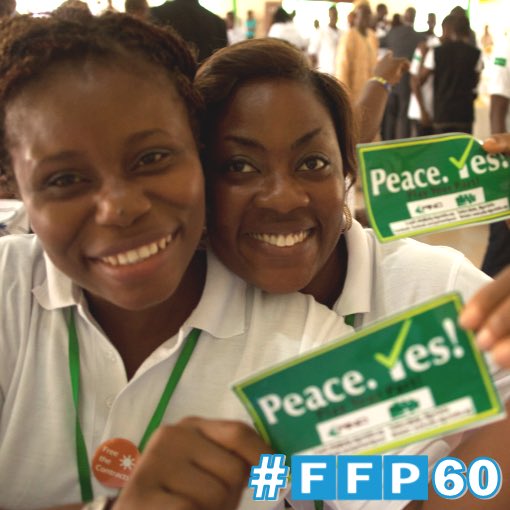 fundforpeace's tweet photo. Join us in celebrating our #FFP60 anniversary and our work in peace building and leveraging innovative tools and partnerships in conflict early warning in the Niger Delta. @PINDFoundation https://t.co/0GFYAPMlxw https://t.co/zU7RJXnPqv
