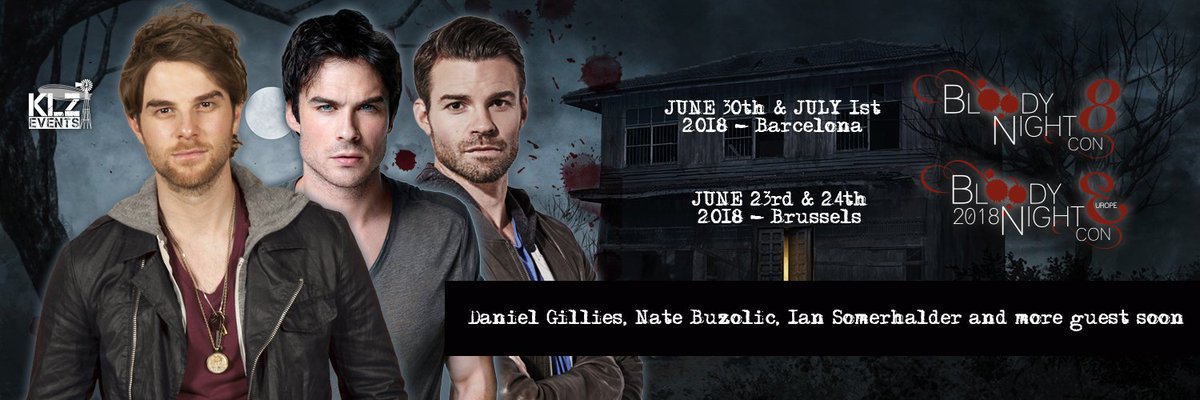 KLZ_Events's tweet photo. Don't wait anymore! #bloodynightcon_europe &amp; #bloodynightcon 2018 are real 😉 #MeetYourIdols with #KLZ_Events https://t.co/qCnJm3ampM https://t.co/SnofxX5YUX