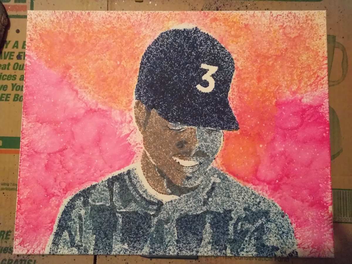 ItsActor6's tweet photo. Catch @chancetherapper @Eminem on @nbcsnl and catch @APerezWax #crayonsplashart #fanart #snl #Eminem #artist #nbc #crayonsplashartist #aperezwax #crayonsandhairdryer https://t.co/KMBKpQEGQ0