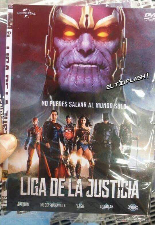 RicardoCotta's tweet photo. Ya decía yo que las #CajaMadre #MotherBox de la #LigaDeLaJusticia #JusticeLeague incluía dentro las #GemasDelinfinito de #Thanos Más o menos así va el pedo de #DCComics y #Marvel en esta edición especial #Pidata #FelizSabado https://t.co/OTJRSMtzhx