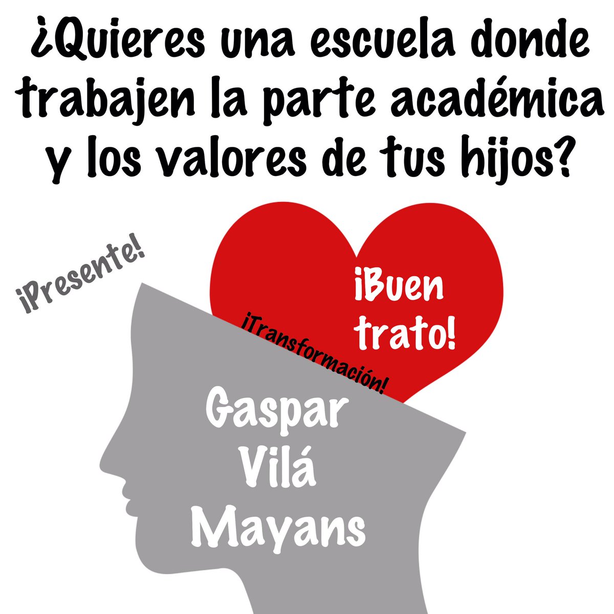 ritabarretodire's tweet photo. ¡La escuela Gaspar Vilá Mayans reabre y espera a sus estudiantes. Encargado, di PRESENTE y llena tu rematrícula. https://t.co/ARilNIC3wp