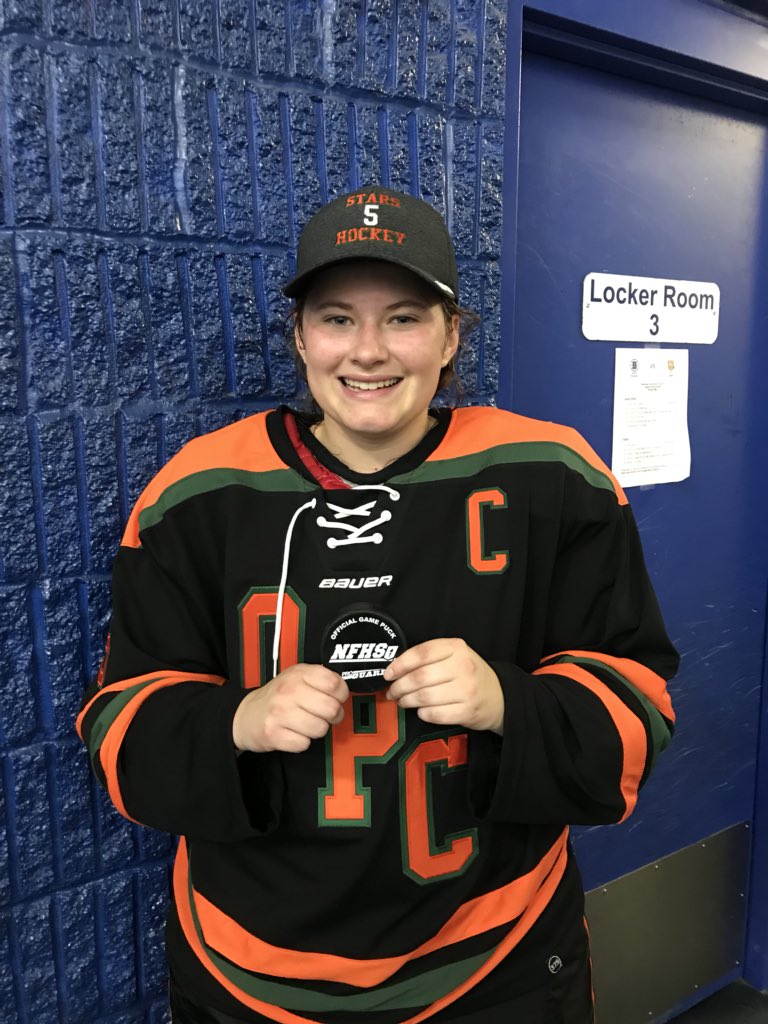 opcgirlshockey's tweet photo. First OPC goal! https://t.co/QBbQtNZ7p6