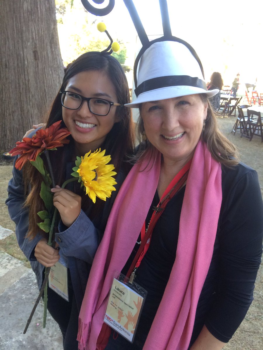 horankin's tweet photo. Bee yourself at #tedxsa #bridgethegapquijie https://t.co/BJ1gGyaYDn