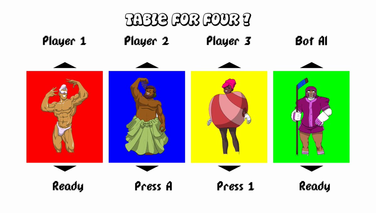 havelockgames's tweet photo. Rough character selection and "Round One" of our freakin' FARTASTIC new game, Fart Fight -- for our very first #ScreenshotSaturday. A battle-racing game where you can fart on your friends. #MAKEASTINK
#fartfight #indiedev #indiegame #IndieGameDev #gamedev #gamer https://t.co/qp7bY5EqEy