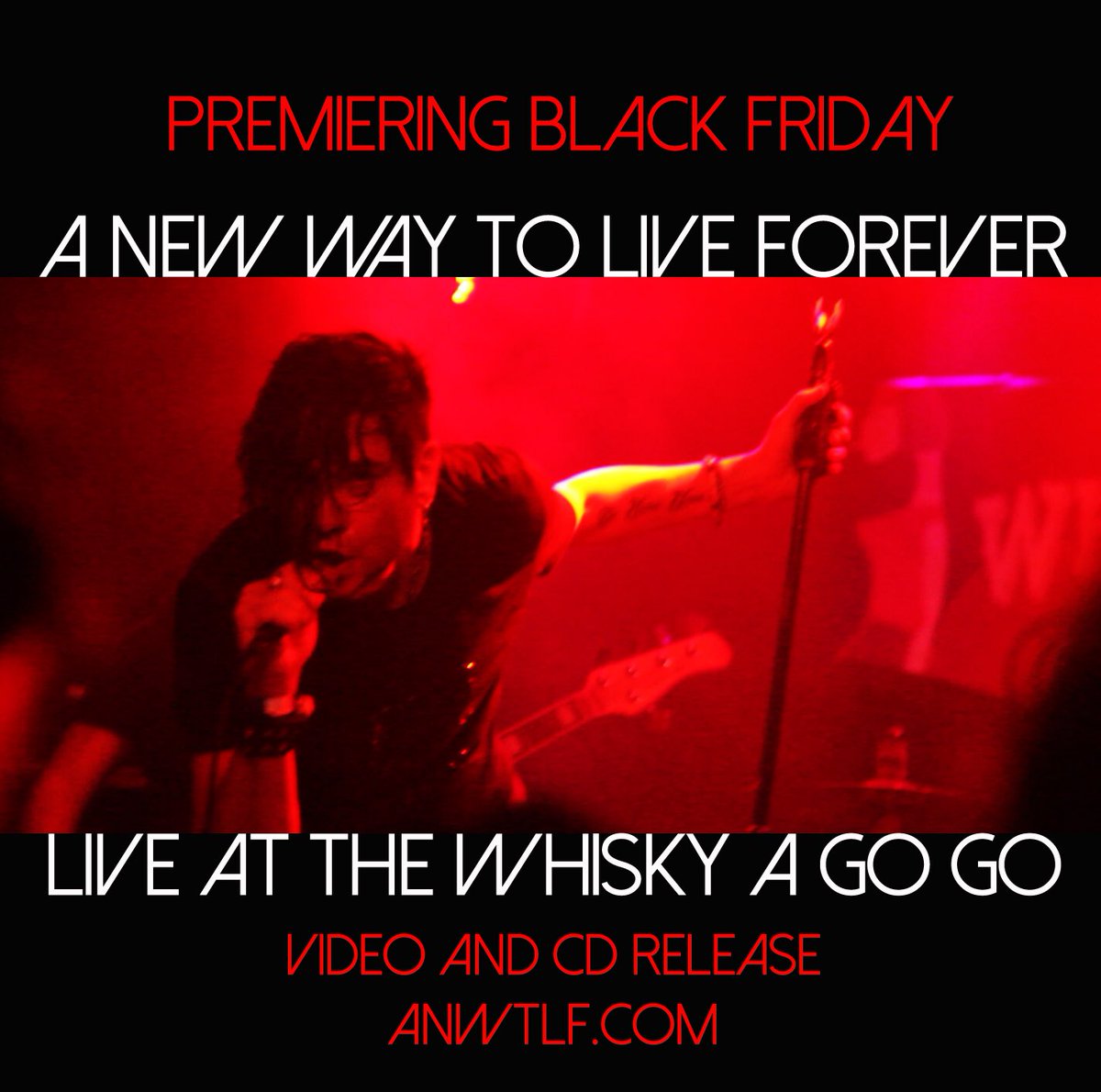 ANWTLF's tweet photo. Premiering #blackfriday, #anwtlf Live at the @TheWhiskyAGoGo Video and CD #liveconcert #youtube #itunes #spotify #alternative #rock #band https://t.co/etcV0pA6tu