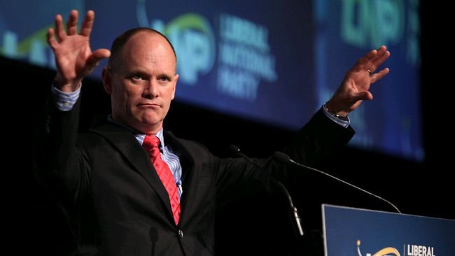 Qldaah's tweet photo. Oh dear, the LNP has brought in Newman for their campaign launch. #qldvotes https://t.co/4UxmjryMdu