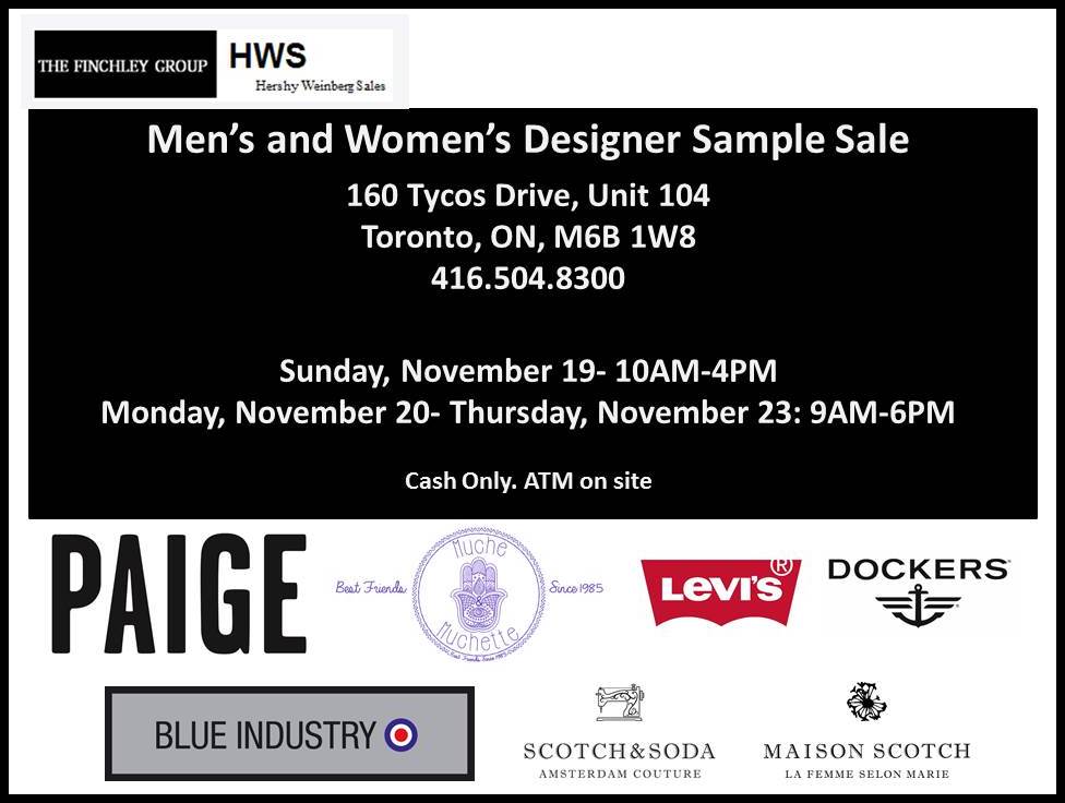 lilmsfrugalTO's tweet photo. This #TO #sample #sale starts tomorrow! #deal #finishthelist #denim #instyle #forgetthemall #forguystoo #cashonly https://t.co/pPhV0JNbDS