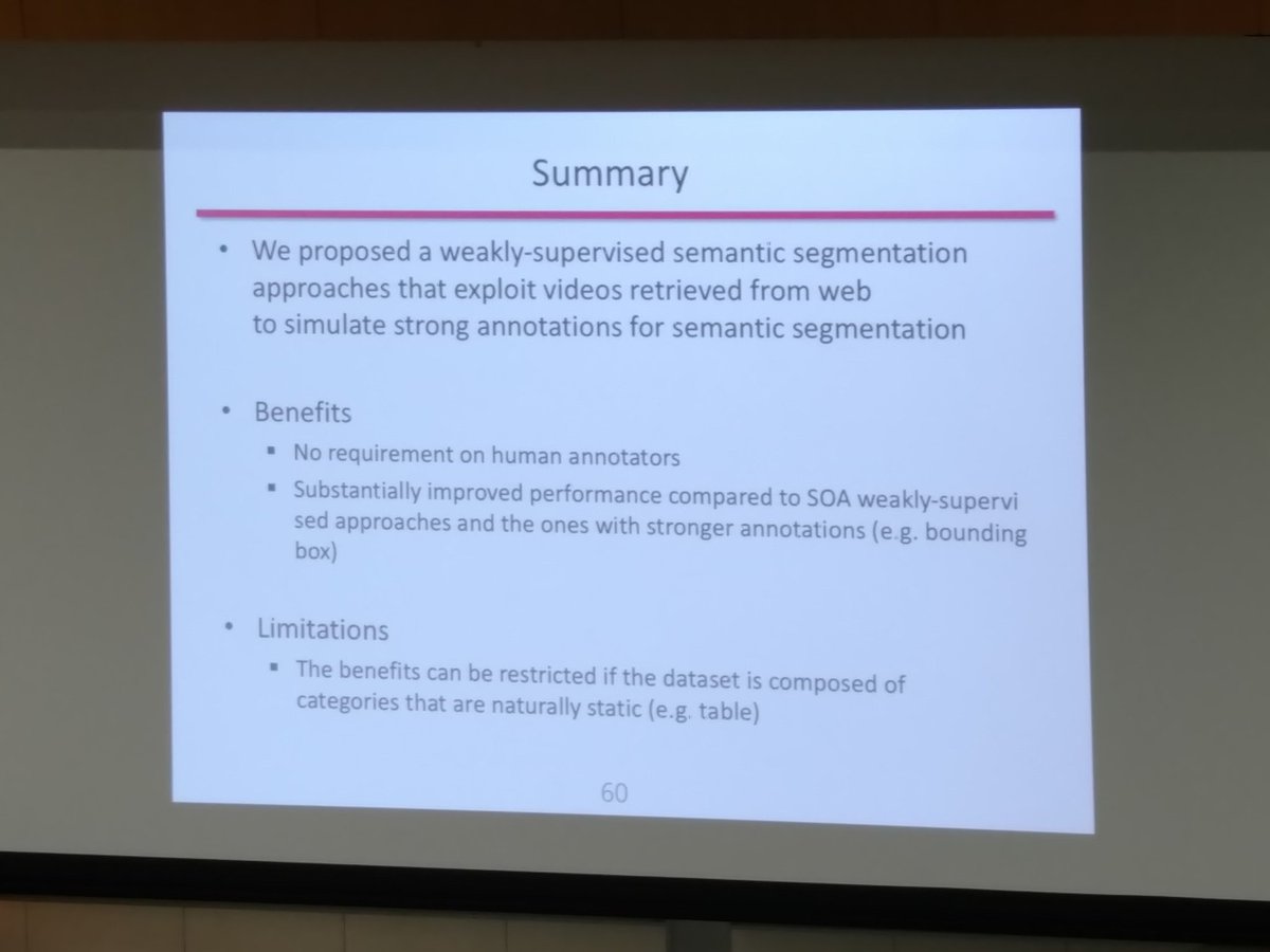 aCraigPfeifer's tweet photo. Summaries from semi supervised semantic image segmentation presentation #a2dlearn https://t.co/cRMVOfbj22