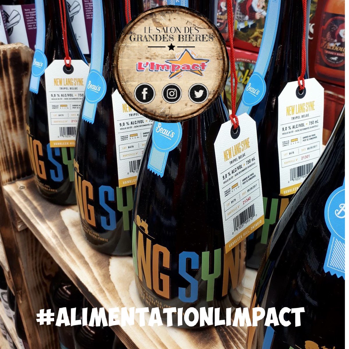 Alim_Impact's tweet photo. New lang syne édition 2017 de Beau’s All Natural Brewing Co. est arrivée sur les tablettes de l’impact !

Une excellente interprétation du style triple belge qui a  vieillie en fût de chêne, lui conférant une complexité supplémentaire. 
#alimentationlimpact https://t.co/320qS3Ztyj