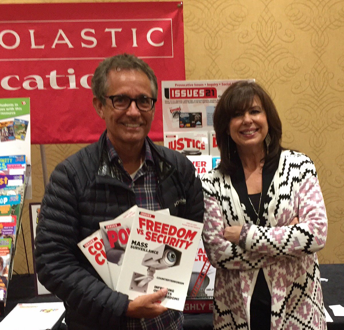 KimZandboer's tweet photo. I am so incredibly excited  to meet on of our Authors of 3 Issues 21 titles - Craig Harding from Ambrose University at #Soaringwithknowledge @ATA_FNMIEC https://t.co/uBLP7wsw4m