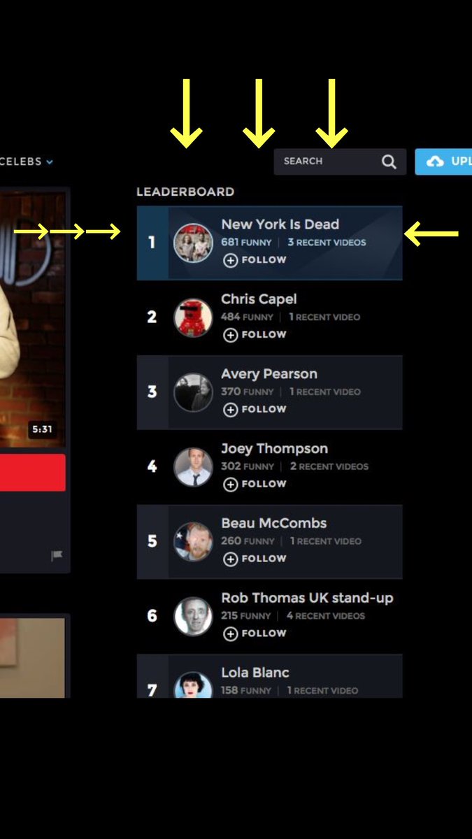 realjennharris's tweet photo. @NYIDtheseries is #1 on the @funnyordie leaderboard! Thanks for getting us there. 1 step closer to @WillFerreI seeing our show. https://t.co/SYVCAWQ8mN