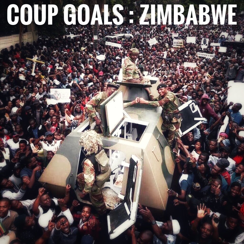 dawnismaximus's tweet photo. #CoupGoals #Zimbabwe #ZimbabweCoup #TIA posted by @dawnismaximus https://t.co/evkElLv9ON