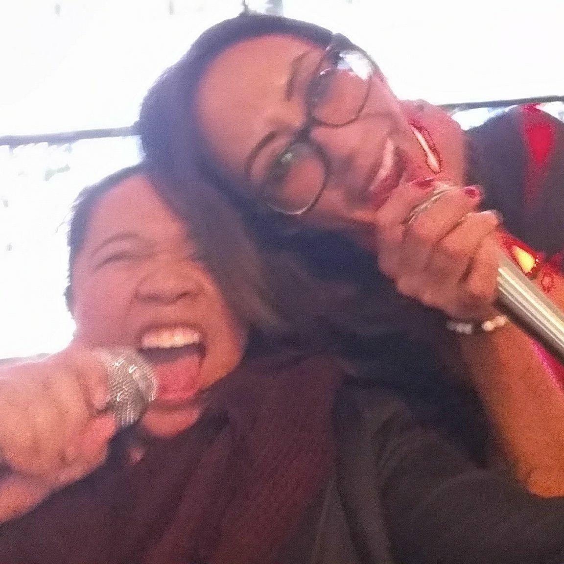 carmaroc's tweet photo. Nat and I https://t.co/yz1XIEOIWb