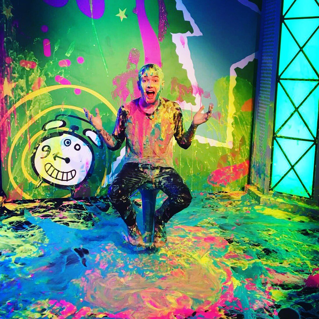 I got slimed reeeeeaaaaallll nice