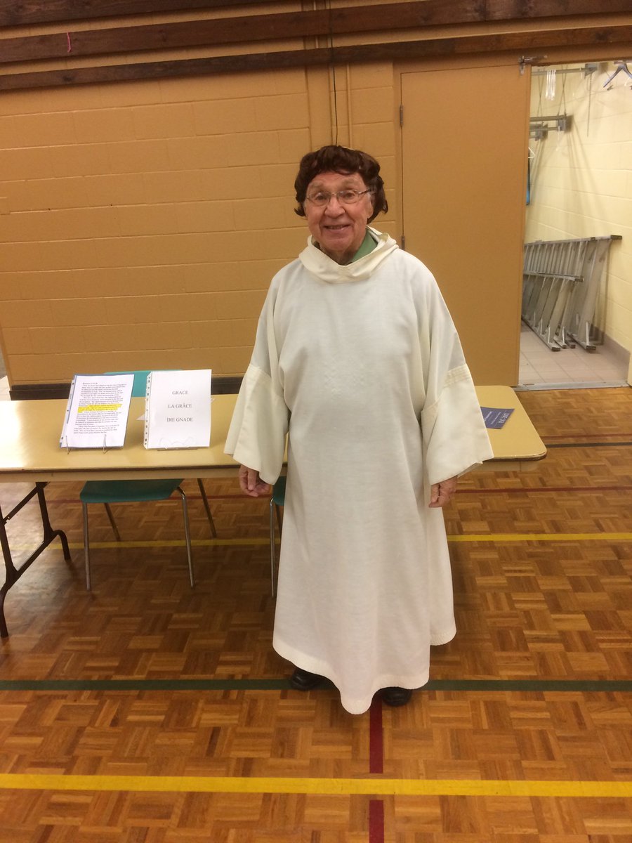 Look who showed up to our reformation fair <a href="/ESynodELCIC/">Eastern Synod-ELCIC</a>