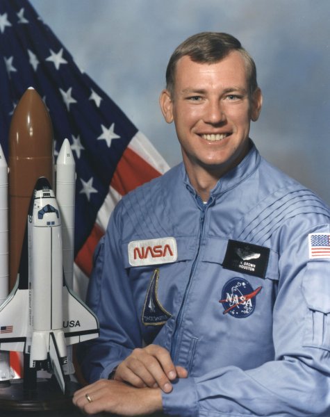 Happy birthday, Mark Brown, Space Shuttle astronaut! 