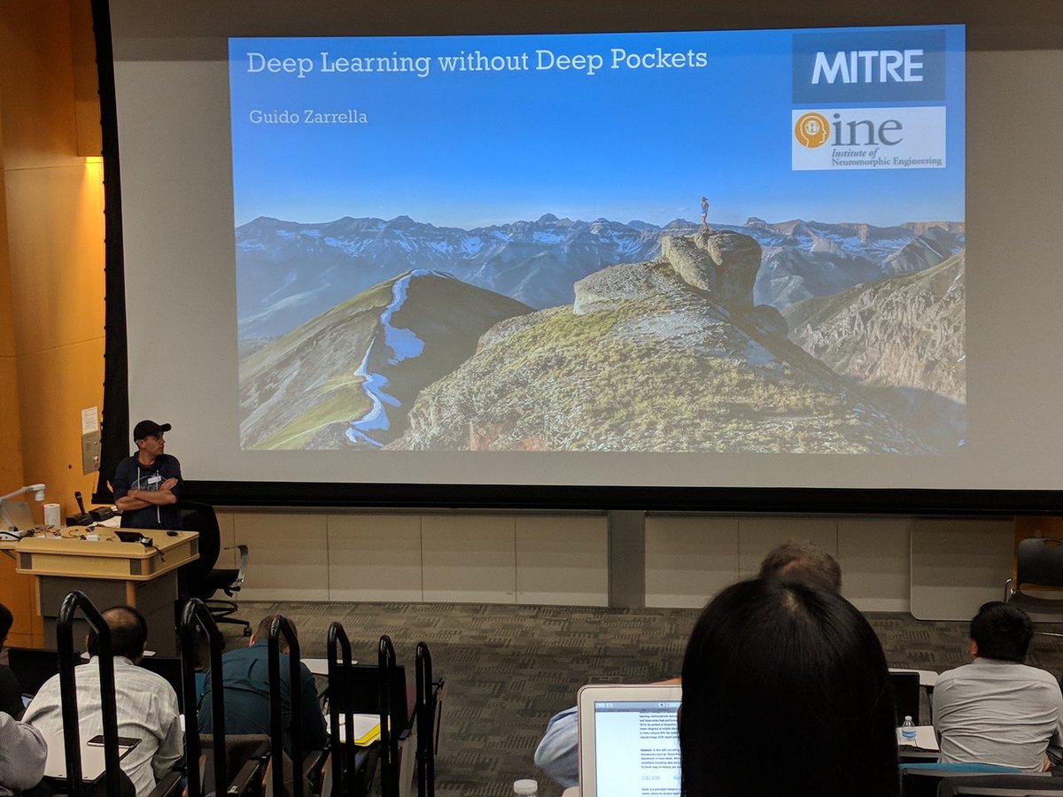 RobWeyant's tweet photo. @gzco from MITRE great talk so far at #a2dlearn2017 #a2dlearn https://t.co/aFFcWcoDBO