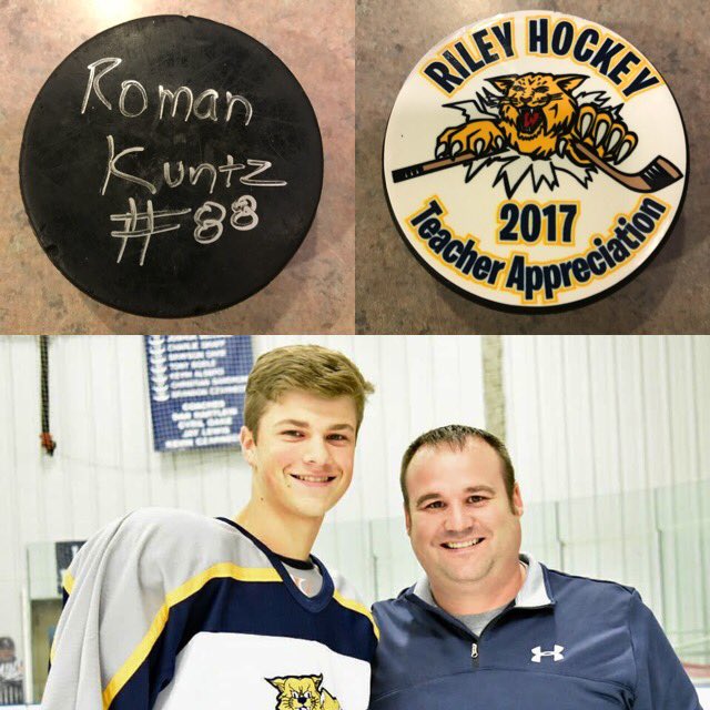 New Prairie Baseball (@nphs_baseball) on Twitter photo Coach Schellinger was honored yesterday at the <a href="/Riley_Hockey/">Riley Wildcat Hockey</a> game for Teacher Appreciation night! Thank you and great job <a href="/rkuntz88/">Roman Kuntz</a>! Always great seeing our players succeeding in other sports!! ๐ โพ๏ธ Coach Schellinger was honored yesterday at the <a href="/Riley_Hockey/">Riley Wildcat Hockey</a> game for Teacher Appreciation night! Thank you and great job <a href="/rkuntz88/">Roman Kuntz</a>! Always great seeing our players succeeding in other sports!! ๐ โพ๏ธ