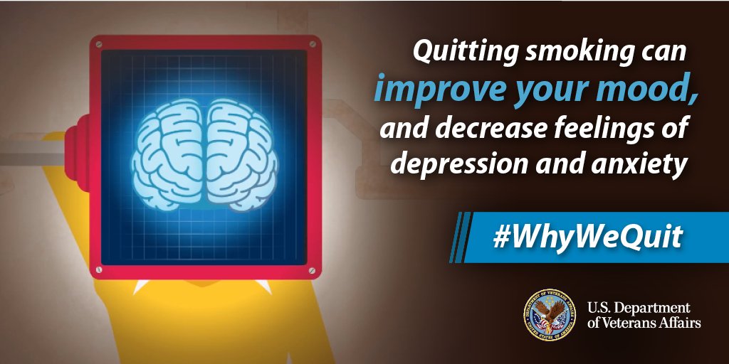 VAColumbiaMO's tweet photo. Healthier body, better mood, more energy? Tell us why you quit smoking below!
#WhyWeQuit https://t.co/0DIQHJQIXT
