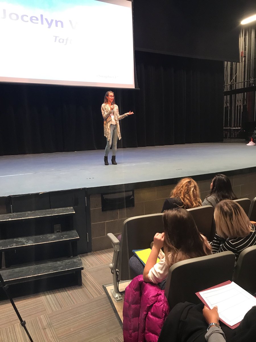 MikvaChallenge's tweet photo. Jocelyn talking about suicide rates among teens. #soapbox17 https://t.co/KU8wMOshVM