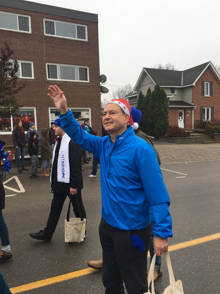 PBethlenfalvy's tweet photo. Great to see so many smiling young faces at the Uxbridge Santa Claus Parade. #Uxbridge #onpoli #PCPO https://t.co/FlhfBNdfrf