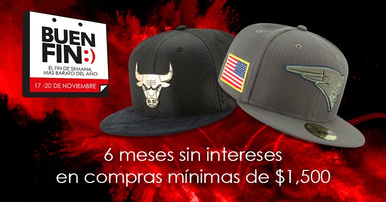 Este domingo seguimos con <a href="/ElBuenFin/">El Buen Fin</a> en New Era Santa Fe. ¡Ven por todas esas caps que siempre quisiste!

#ThisIsTheCap