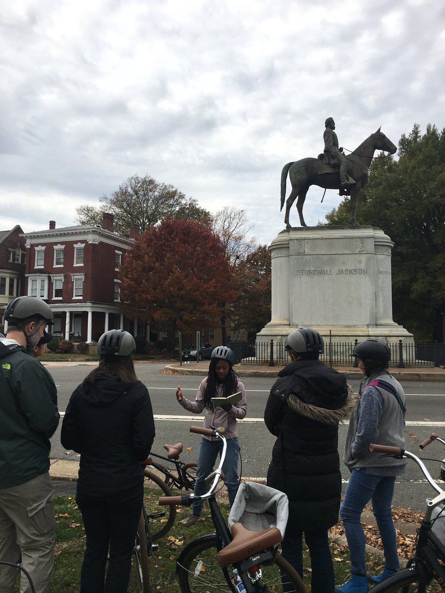 Monument Avenue tour and dialogue
