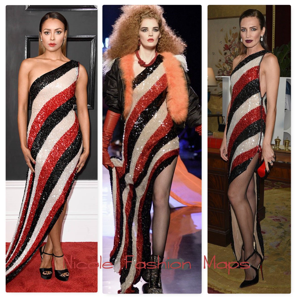 NicFashionMaps's tweet photo. @JPGaultier #JeanPaulGaultier #spring2016 #ElleMagazin @elle_es #NievesAlvarez
@OfficialNievesA @VB_VictorBlanco #KatGraham @KatGraham #GRAMMYs
#Grammy2017 @GRAMMYAwards #MatchingCelebs #CelebStyleTwins #redcarpet
#FashionPost #fashionspot #fashionfocus #stylealert #stylematch https://t.co/HCCHemH45t