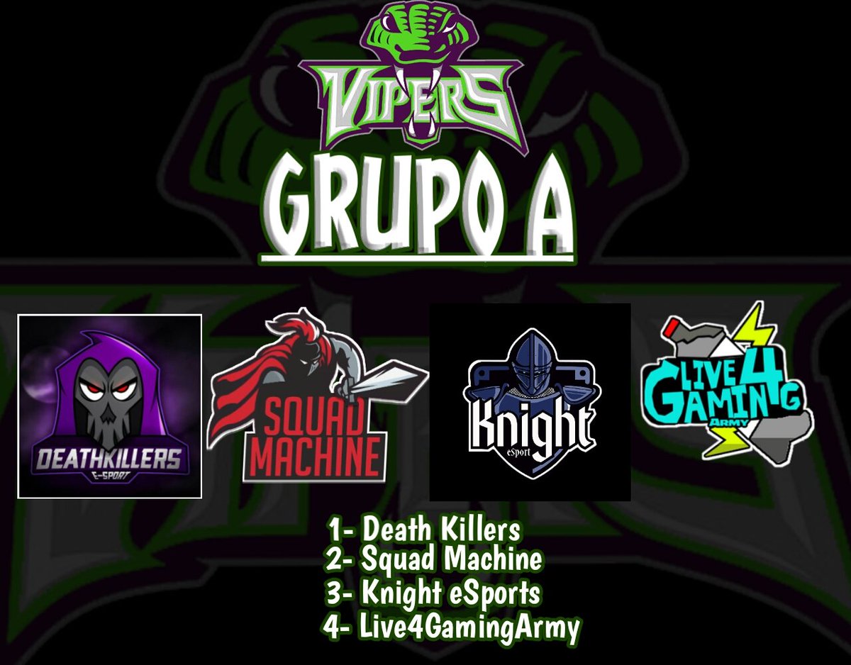 LeagueVipers's tweet photo. Grupo A 👀 https://t.co/XwybdtvT60