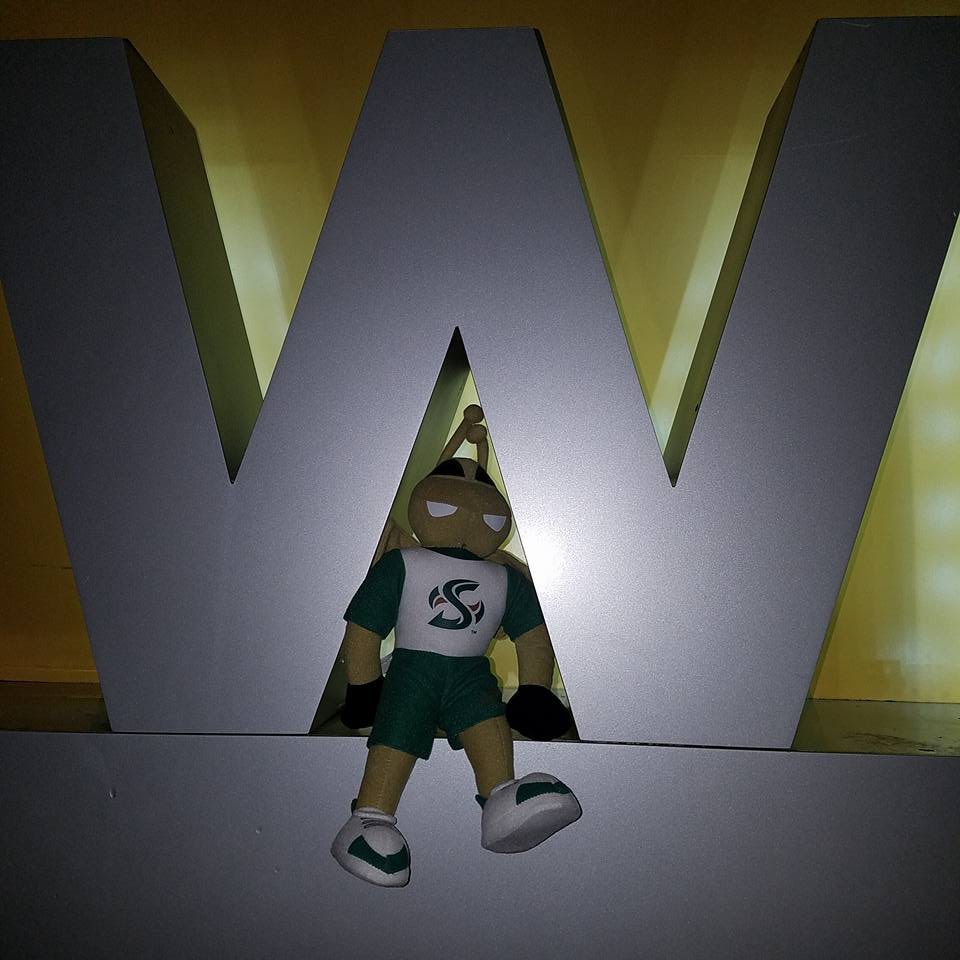 Ready hornets?? Today is the day!! Let’s get that WIN!! 🐝 #hornetpride #letsdothis #feartheswarm #sacstate #beatucdavis