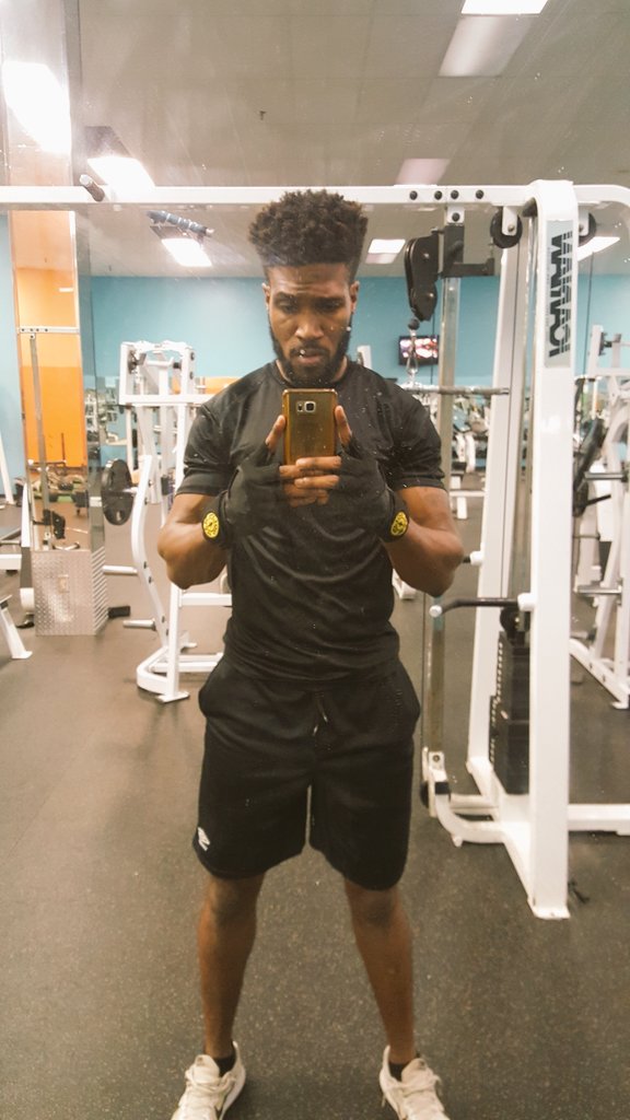 BPierreMBA's tweet photo. Trying to fit into this cap and gown come December 16th. #gradlife #uabschoolofbiz #graduation #gym #projectsdue #ggmu https://t.co/T9hxB9R7l2
