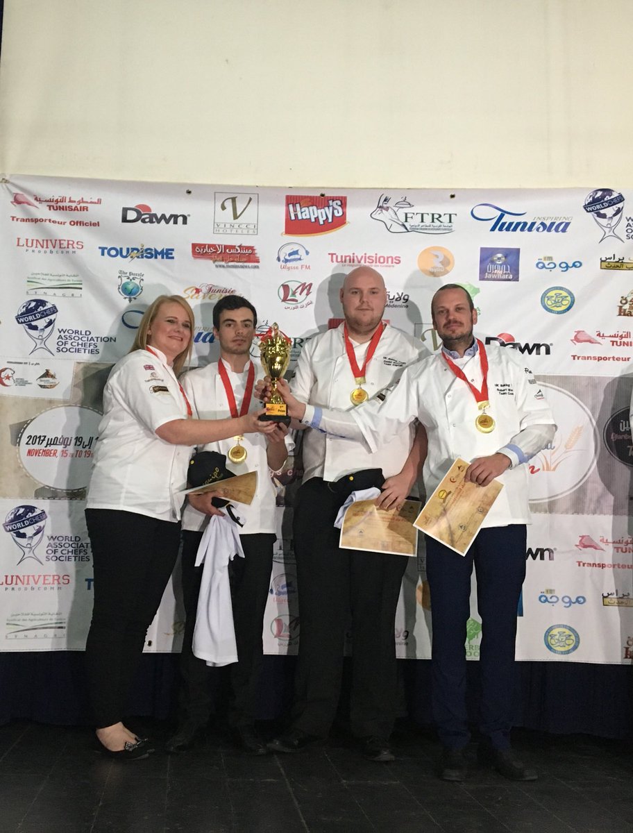 The winner of the 2017 Festival International Du Pain is... Team UK! 🇬🇧🍞🥖👩🏼‍🍳👨🏽‍🍳

#ukbakingteam #tunisia2017 #festivalinternationaldupain 

<a href="/DawnFoodsUK/">Dawn Foods UK</a> <a href="/Russums/">Russums</a> <a href="/TheChoughBakery/">The Chough Bakery</a> <a href="/Bachmanns/">Bachmanns Patisserie</a> @Marriages_flour @coopswinton <a href="/BegumNadiya/">Nadiya Jamir Hussain</a>