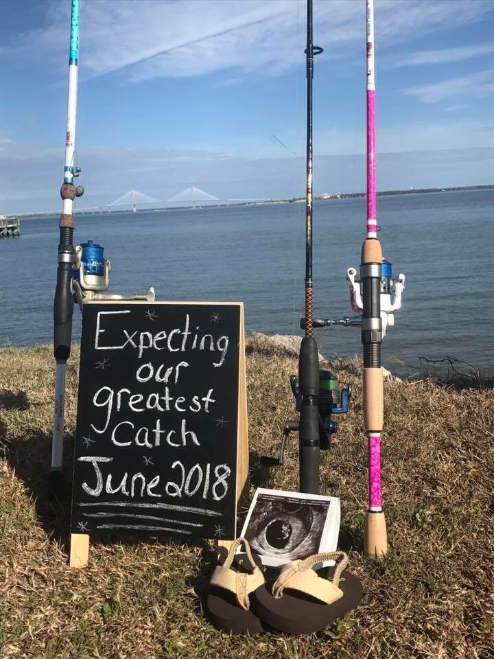 cvchoirsPF's tweet photo. #CVBigFish, guess what?!?! My cousin is having a baby!! And this announcement is quite fitting for our closing night. 💙💚💛 https://t.co/9oLoy7lP42