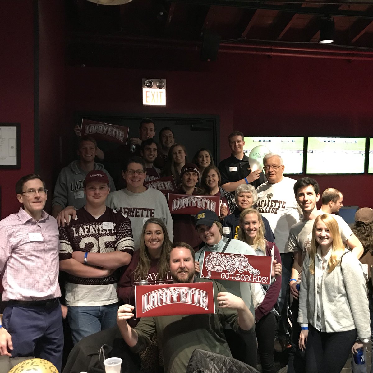 LafAlumChicago's tweet photo. Fun afternoon. Tough loss. Go Pards! #BringTheRoar #RollPards #Rivalry153 https://t.co/L8CnVUhvod