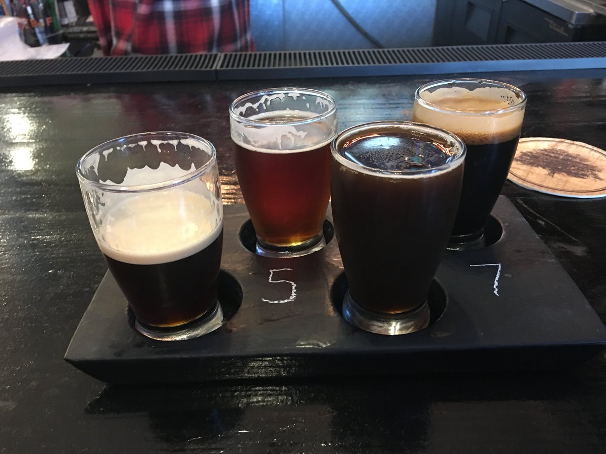 BreweryBoe's tweet image. A little @KCBeerGuide bar crawl. First stop @fringebeerworks  - Solid Madame X Stout (nice coffee ☕️add) and definitely try the snake 🐍 oil