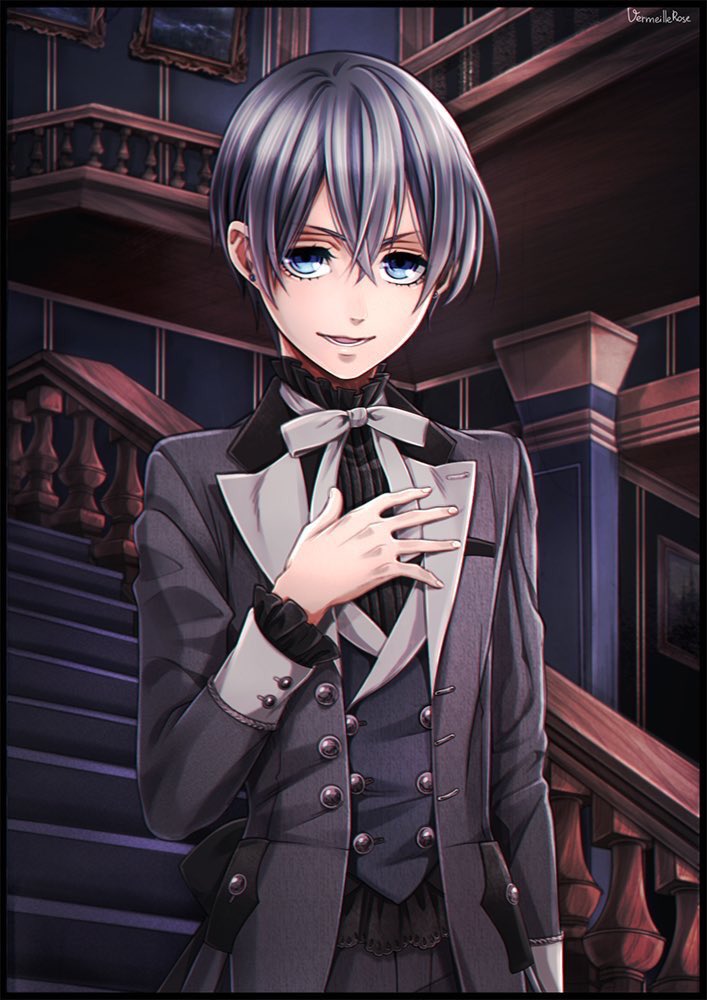ImprudentScion's tweet photo. Restarted Account ✶
Earl Ciel Phantomhive ✶
Descriptive ✶
Ships w/ Chem ✶
Dark/Twisted Themes ✶
Lewd in DM ✶
18+ ✶
CO Friendly ✶
#BlackButler https://t.co/gk3h83BtM0