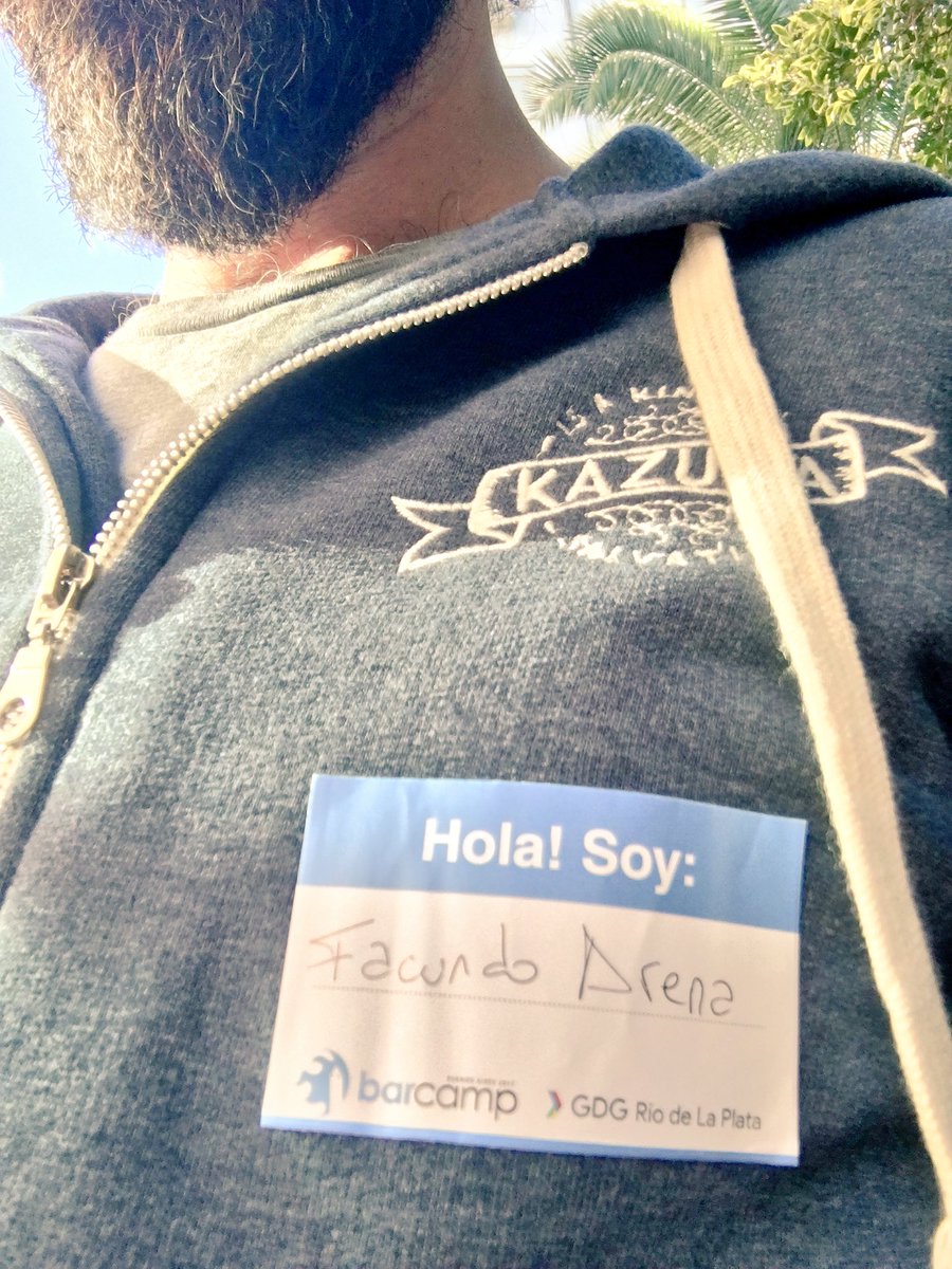 Felicitaciones a los organizadores de #BarcampBA! Se extrañaba este tipo de espacios de encuentro de ideas en Buenos Aires! 💡💫