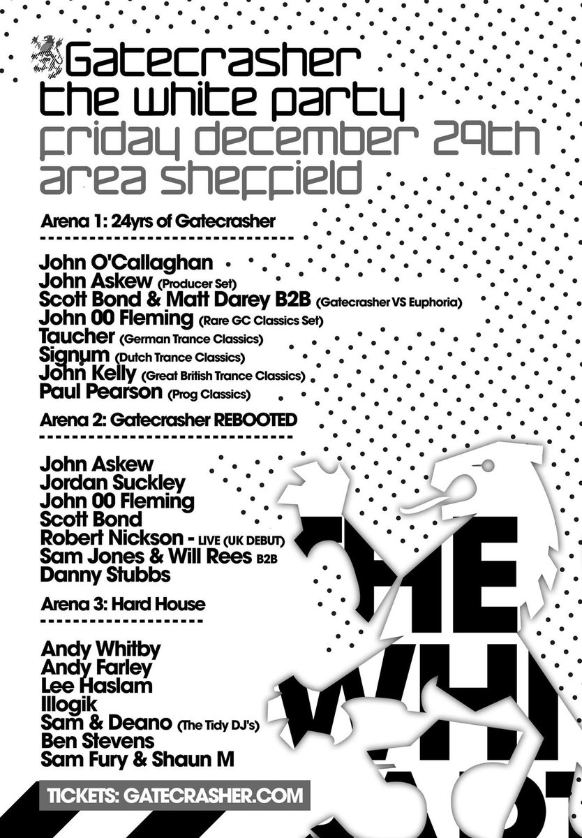 Trance Music's Finest Convene For <a href="/_Gatecrasher/">Gatecrasher Official</a> The White Party [12/29] #trance #trancefamily buff.ly/2zeFKW5