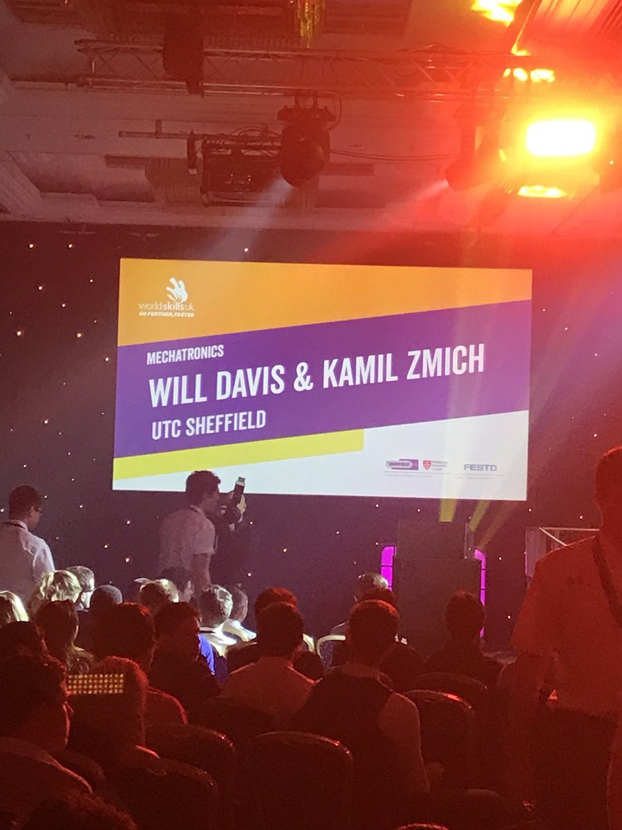 ProfMem's tweet photo. DOUBLE GOLD goes to @UTCSheffield. Brilliant result. Well done. @FestoTrainingGB @MiddlesexUni https://t.co/j0EqFVlhB6